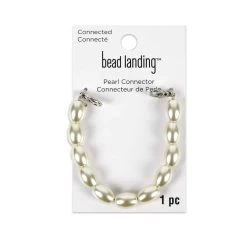 Hot Sale ✔️ Connected Pearl Bracelet Connector by Bead Landing™ ⭐