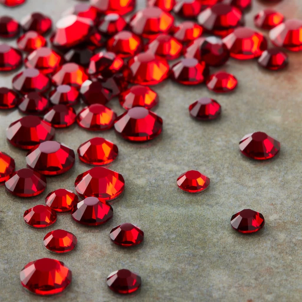 Best deal 🌟 Crystal Radiance Siam & Light Siam Mix Flatback European Crystals by Bead Landing™ 🔥 4 Best deal 🌟 Crystal Radiance Siam & Light Siam Mix Flatback European Crystals by Bead Landing™ 🔥 - Image 2