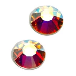 Top 10 ❤️ Crystal Radiance SS30 Crystal AB Flatback European Crystals by Bead Landing™, 18ct. 👍