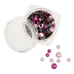 Outlet ✨ Crystal Radiance Fuchsia & Light Rose Hotfix European Crystals by Bead Landing™ ⌛ -Deals Bead Landing Store 10682724 31