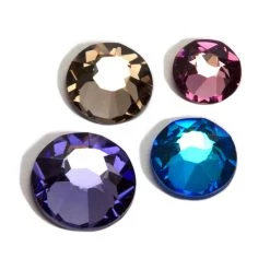 New 😉 12 Packs: 60 ct. (720 total) Crystal Radiance Violet Hotfix European Crystals by Bead Landing™ 🎉