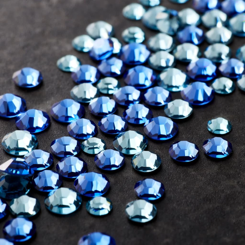 Outlet 🥰 Crystal Radiance Sapphire & Aquamarine Nail European Crystals by Bead Landing™, 122ct. 😀 4 Outlet 🥰 Crystal Radiance Sapphire & Aquamarine Nail European Crystals by Bead Landing™, 122ct. 😀 - Image 2