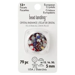 Brand new 🔔 Crystal Radiance U.S.A. Flatback European Crystals by Bead Landing™ 😀 -Deals Bead Landing Store 10682745 30