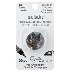 Brand new 👏 Crystal Radiance Pop Champagne Hotfix European Crystals by Bead Landing™ 🤩 -Deals Bead Landing Store 10682749 30
