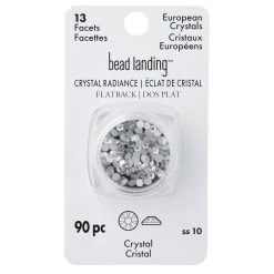 Best deal 😍 Crystal Radiance SS10 Crystal Flatback European Crystals by Bead Landing™, 90ct. 🧨 -Deals Bead Landing Store 10682767 30