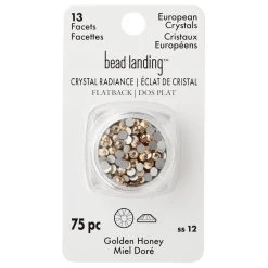 Cheap 🤩 Crystal Radiance SS12 Golden Honey Flatback European Crystals by Bead Landing™, 75ct. 🧨 -Deals Bead Landing Store 10682768 30