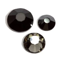 Wholesale 👏 Crystal Radiance Graphite Mix Flatback European Crystals by Bead Landing™ ✔️