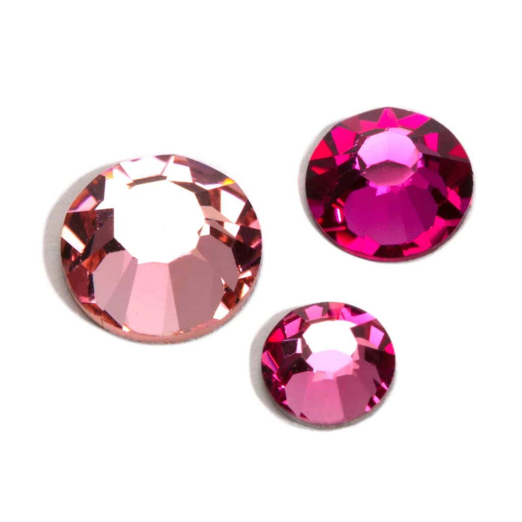 Promo ๐ Crystal Radiance Roses Mix Flatback European Crystals by Bead Landing™ ๐ 3 Promo ๐ Crystal Radiance Roses Mix Flatback European Crystals by Bead Landing™ ๐