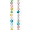 New 👏 12 Pack: Multicolor Shiny Glass Round Beads by Bead Landing™ ⭐