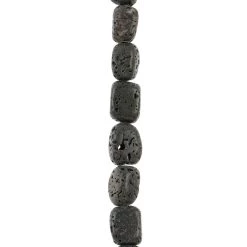 Best Pirce ✨ Black Lava Nugget Beads, 8mm by Bead Landing™ ⭐