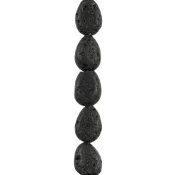 Hot Sale 😉 12 Pack: Black Lava Teardrop Beads, 13mm by Bead Landing™ 👍