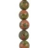 Best Pirce 😀 Green & Orange Unakite Round Beads, 10mm by Bead Landing™ 🎉 -Deals Bead Landing Store 10685893 1