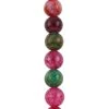 Wholesale 🔔 12 Pack: Multicolor Crackled Agate Round Beads by Bead Landing™ 🤩