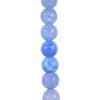 New ⭐ Blue Dyed Fire Agate Round Beads, 8mm by Bead Landing™ 😉 -Deals Bead Landing Store 10685913 1