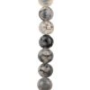 Best Pirce 👏 Black Rutilated Agate Round Beads, 10mm by Bead Landing™ 🔔