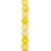 Brand new 🌟 12 Pack: Yellow Faceted Agate Coin Beads, 6mm by Bead Landing™ ⌛