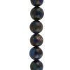 Cheapest 🔔 Blue Marbled Impression Jasper Round Beads, 10mm by Bead Landing™ 😉 -Deals Bead Landing Store 10685934 1