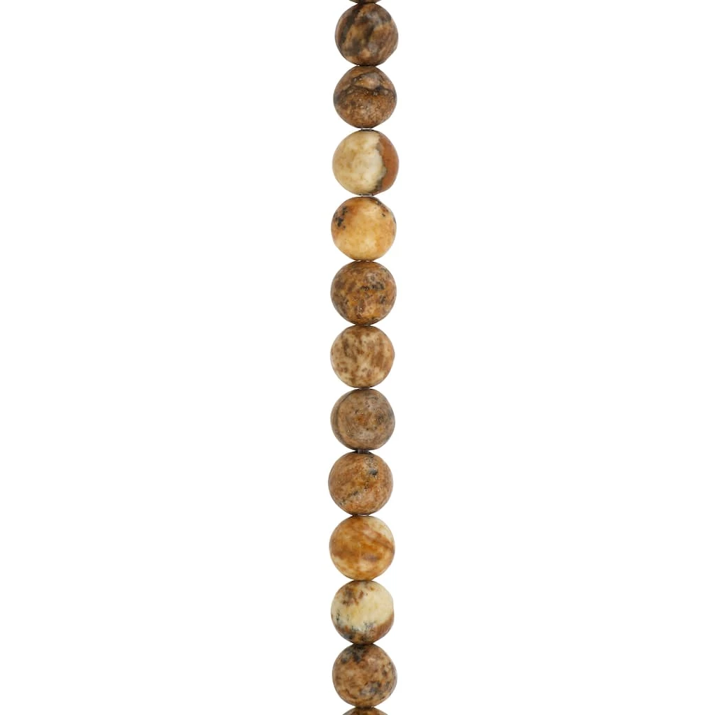 Cheap 👍 Brown Picture Jasper Round Beads by Bead Landing™ 🎁 3 Cheap 👍 Brown Picture Jasper Round Beads by Bead Landing™ 🎁