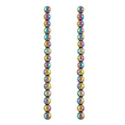 Promo 😍 Rainbow Reconstituted Hematite Round Beads by Bead Landing™ 🔔 -Deals Bead Landing Store 10685954 2