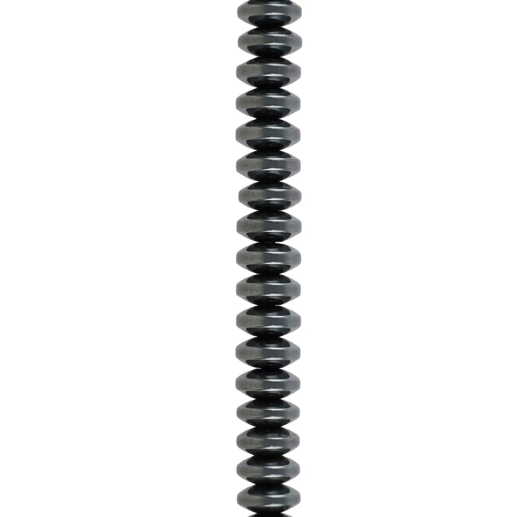 Coupon 🌟 12 Pack: Black Hematite Rondelle Beads, 6mm by Bead Landing™ 🥰 3 Coupon 🌟 12 Pack: Black Hematite Rondelle Beads, 6mm by Bead Landing™ 🥰