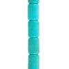 Coupon 🎁 12 Pack: Turquoise Howlite Tube Beads, 12mm by Bead Landing™ ❤️ -Deals Bead Landing Store 10685967 1 1