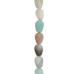 Flash Sale 👏 12 Pack: Multicolor Amazonite Teardrop Beads, 9mm by Bead Landing™ ✔️