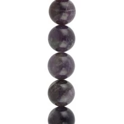 Best deal 🛒 Amethyst Round Beads, 12mm by Bead Landing™ 😍