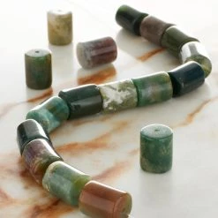 New 🧨 Fancy Jasper Tube Beads, 10mm by Bead Landing™ ❤️ -Deals Bead Landing Store 10685990 20