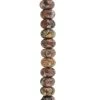 Budget 🔔 Leopard Jasper Rondelle Beads, 8mm by Bead Landing™ 🌟