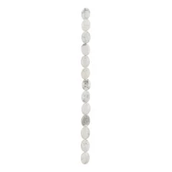 Top 10 🛒 White Howlite Flat Oval Beads, 14mm by Bead Landing™ ✨ -Deals Bead Landing Store 10686207 2