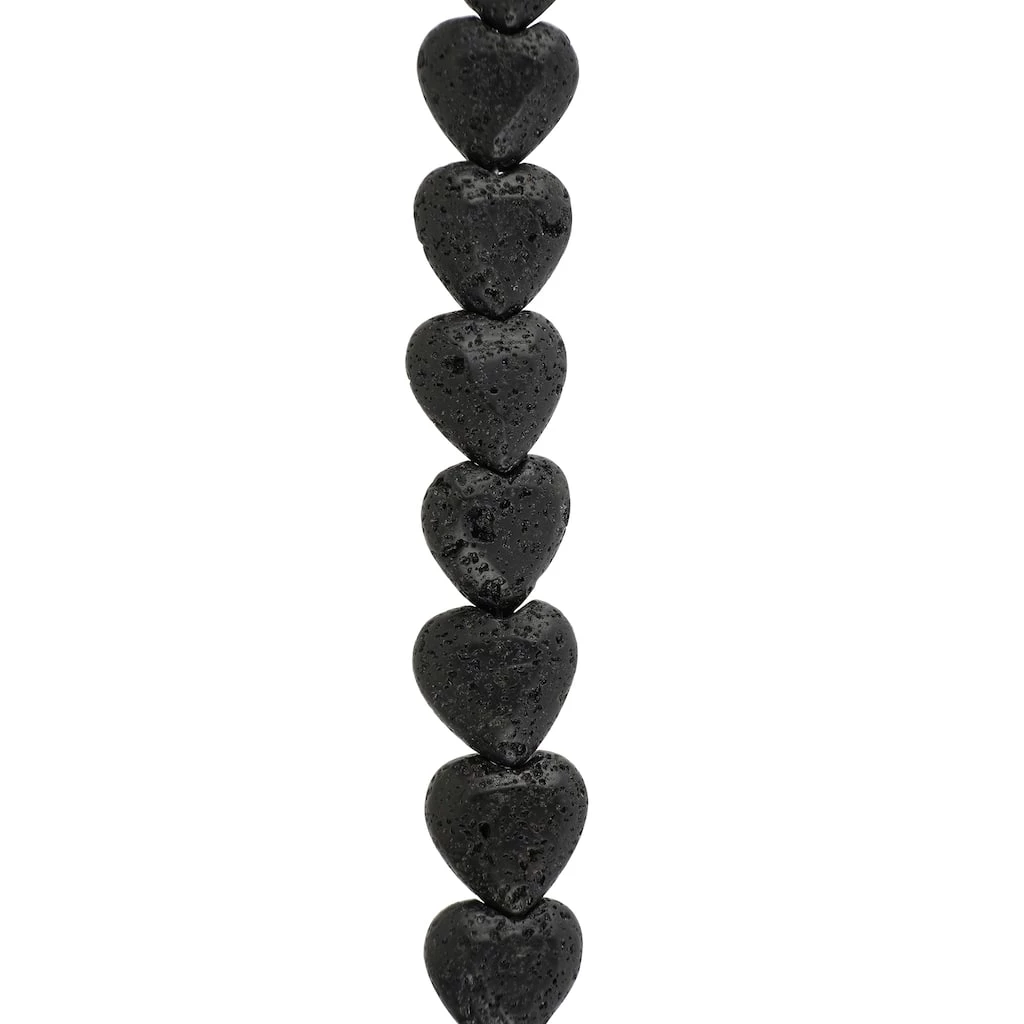 Best deal โ๏ธ 12 Pack: Black Lava Heart Beads, 10mm by Bead Landing™ ๐ 3 Best deal โ๏ธ 12 Pack: Black Lava Heart Beads, 10mm by Bead Landing™ ๐