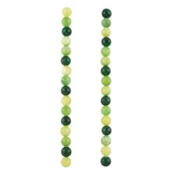 Outlet 🔥 12 Pack: Green Dyed Quartz Round Beads, 8mm by Bead Landing™ 🎉 -Deals Bead Landing Store 10686216 2 1