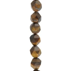 Deals Bead Landing Store 28 Cheap 🥰 Yellow Tiger's Eye Triangle Faceted Beads, 10mm by Bead Landing™ 🔥
