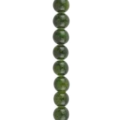 Best Sale 🔔 Green Quartz Round Beads, 8mm by Bead Landing™ ❤️
