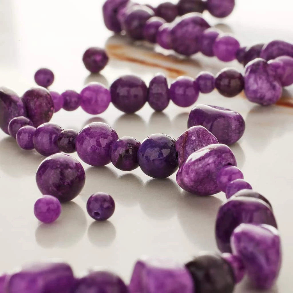 Hot Sale 🎁 Dark Purple Quartz Beads by Bead Landing™ 🔔 4 Hot Sale 🎁 Dark Purple Quartz Beads by Bead Landing™ 🔔 - Image 2