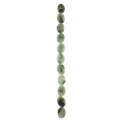 Outlet 💯 12 Pack: Green Labradorite Oval Beads, 18mm by Bead Landing™ 😀 -Deals Bead Landing Store 10686534 2 1