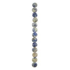 Cheapest 🌟 12 Pack: Sodalite Coin Beads, 14mm by Bead Landing™ 🛒 -Deals Bead Landing Store 10686547 2 1
