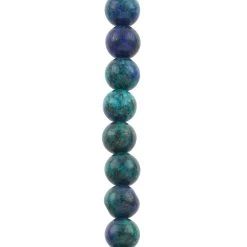 Deals ❤️ Chrysocolla Round Beads, 6mm by Bead Landing™ ❤️