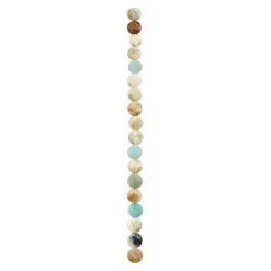 Coupon 😉 12 Pack: Matte Amazonite Lentil Beads, 10mm by Bead Landing™ ✔️ -Deals Bead Landing Store 10686551 2 1