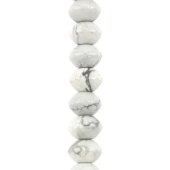Best Pirce ✔️ 12 Pack: White Howlite Bicone Beads, 8mm by Bead Landing™ 👏
