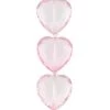 Buy 🛒 12 Pack: Pink Glass Heart Beads, 22mm by Bead Landing™ ✨