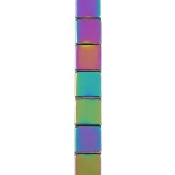 Brand new 🔥 Rainbow Reconstituted Hematite Cube Beads by Bead Landing™ ✔️