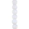 Outlet 🧨 12 Pack: White Faceted Glass Coin Beads, 8mm by Bead Landing™ 🧨 -Deals Bead Landing Store 10686643 1 1