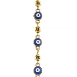 Discount ⭐ Antique Gold Metal Evil Eye Beads by Bead Landing™ 🛒