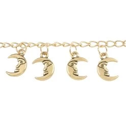 Hot Sale 😉 Gold Metal Moon Charms, 16mm by Bead Landing™ 🛒