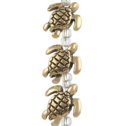 Top 10 🤩 Gold Metal Turtle Beads, 16mm by Bead Landing™ 🌟