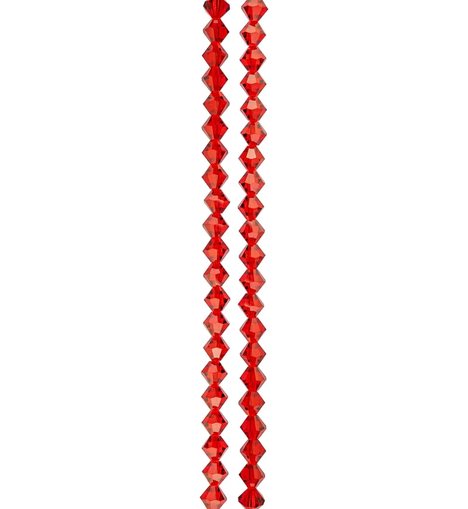 Promo 💯 12 Pack: Preciosa Glass Crystal Bicone Beads, 6mm by Bead Landing™ 😉 5 Promo 💯 12 Pack: Preciosa Glass Crystal Bicone Beads, 6mm by Bead Landing™ 😉 - Image 3