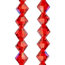 Promo 😀 12 Pack: Preciosa Glass Crystal Bicone Beads, 6mm by Bead Landing™ 🤩