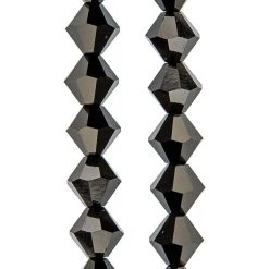 Outlet ✔️ 12 Pack: Preciosa Glass Crystal Bicone Beads, 6mm by Bead Landing™ 👏