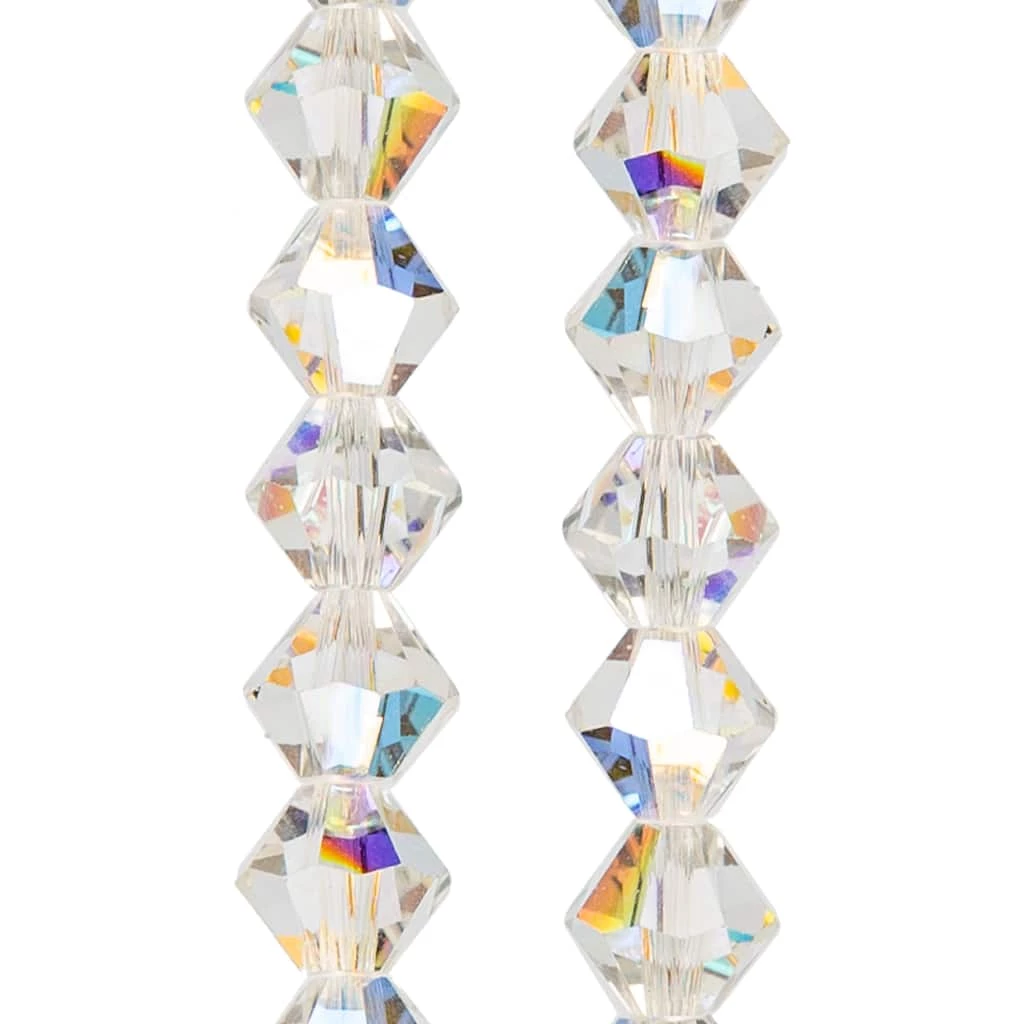 Budget 🎉 12 Pack: Preciosa Glass Crystal Bicone Beads, 6mm by Bead Landing™ 😉 3 Budget 🎉 12 Pack: Preciosa Glass Crystal Bicone Beads, 6mm by Bead Landing™ 😉